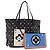 LOUIS VUITTON Monogram Game On Neverfull MM Borsa a Spalla M57483 LV Auth 46152S Nero