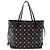 LOUIS VUITTON Monogram Game On Neverfull MM Borsa a Spalla M57483 LV Auth 46152S Nero - vista 2