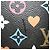 LOUIS VUITTON Monogram Game On Neverfull MM Borsa a Spalla M57483 LV Auth 46152S Nero - vista 9