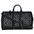 LOUIS VUITTON Monogram Trasparente Keepall Bandouliere 50 M53971 LV Auth 47400S Nero