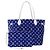 LOUIS VUITTON Monogram Jaguar Neverfull MM Borsa Tote in Velluto M46220 LV Auth 46153S Bianco Blu