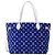 LOUIS VUITTON Monogram Jaguar Neverfull MM Borsa Tote in Velluto M46220 LV Auth 46153S Bianco Blu - vista 13