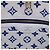 LOUIS VUITTON Monogram Jaguar Neverfull MM Borsa Tote in Velluto M46220 LV Auth 46153S Bianco Blu - vista 18