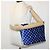 LOUIS VUITTON Monogram Jaguar Neverfull MM Borsa Tote in Velluto M46220 LV Auth 46153S Bianco Blu - vista 21
