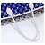 LOUIS VUITTON Monogram Jaguar Neverfull MM Borsa Tote in Velluto M46220 LV Auth 46153S Bianco Blu - vista 8