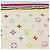 LOUIS VUITTON Monogram Multicolor Towel EDITION LIMITED 174 Cotton Auth 52532S White - view 17