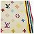LOUIS VUITTON Monogram Multicolor Towel EDITION LIMITED 174 Cotton Auth 52532S White - view 21
