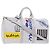 LOUIS VUITTON Monogram Bianco Keepall Bandouliere 50 Borsa M44643 LV Auth 55862S