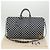 LOUIS VUITTON Keepall Bandouliere 50 Boston Damier Distorted N50028 Auth yk9432S Nero Bianco - vista 12