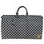LOUIS VUITTON Keepall Bandouliere 50 Boston Damier Distorted N50028 Auth yk9432S Nero Bianco - vista 13