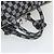LOUIS VUITTON Keepall Bandouliere 50 Boston Damier Distorted N50028 Auth yk9432S Nero Bianco - vista 7