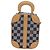LOUIS VUITTON Borsa a mano verticale Damier Versette Bianco Nero N60273 Auth ar11067S - vista 2