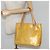 LOUIS VUITTON Monogram Vernis Houston Borsa a Mano Beige M91004 LV Auth BA1139 - vista 22