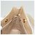 CHANEL COCO Borsa a Spalla Mark in Pelle di Pecora Beige Oro CC Auth BA1376 D'oro - vista 19