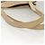 CHANEL COCO Borsa a Spalla Mark in Pelle di Pecora Beige Oro CC Auth BA1376 D'oro - vista 8