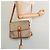 Céline Borsa a spalla in tela Macadam CELINE PVC beige oro Auth 118350 D'oro - vista 25