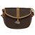 Céline Borsa a spalla in tela Macadam CELINE in pelle PVC marrone oro Auth sw330 D'oro - vista 2