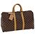 LOUIS VUITTON Borsa Boston Keepall 45 Damier Ebene Auth LV 26495S