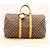 LOUIS VUITTON Borsa Boston Keepall 45 Damier Ebene Auth LV 26495S - vista 12