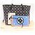 LOUIS VUITTON Collezione Game On Borsa Neverfull MM M57483 LV Auth 28626S Nero - vista 12