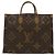 LOUIS VUITTON Monogram Reverse Giant On The go GM Tote Bag M45320 Auth ai595S Monogramma - vista 13
