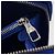 LOUIS VUITTON Monogram Clouds Soft Trunk Wallet Borsa a Spalla M45432 Auth 29570S Blu - vista 23