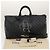 LOUIS VUITTON Monogram Eclipse Vivienne Keepall 50 Boston Bag M43683 Auth 34733S - view 12