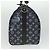 LOUIS VUITTON Monogram savanna Keepall Bandouliere 45 Boston M54129 Auth 33473S Blu navy - vista 3