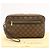 LOUIS VUITTON Clutch Marly Dragonne GM Damier Ebene Ordine SP LV Auth 25039SA - vista 12