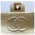 CHANEL Matelassé Borsa a Spalla con Catena e Chiusura Girevole in Pelle di Agnello Oro CC Auth 53752SA - vista 21
