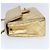 CHANEL Matelassé Borsa a Spalla con Catena e Chiusura Girevole in Pelle di Agnello Oro CC Auth 53752SA - vista 3