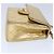CHANEL Matelassé Borsa a Spalla con Catena e Chiusura Girevole in Pelle di Agnello Oro CC Auth 53752SA - vista 4