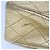 CHANEL Matelassé Borsa a Spalla con Catena e Chiusura Girevole in Pelle di Agnello Oro CC Auth 53752SA - vista 5