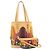 Bucket LOUIS VUITTON Monogramm Multicolor Eimerfransen Tasche Schwarz M40110 Auth 25649S