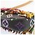 Bucket LOUIS VUITTON Monogramm Multicolor Eimerfransen Tasche Schwarz M40110 Auth 25649S - Ansicht 34