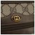 Gucci Borsa a spalla GG Supreme Sherry Line in PVC beige rosso verde Auth mr832 - vista 15
