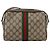 Gucci Borsa a spalla GG Supreme Sherry Line in PVC beige rosso verde Auth mr832 - vista 3