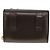 Borsa a spalla Vala Chain in pelle marrone e oro di Salvatore Ferragamo Auth yk16268 D'oro - vista 2