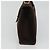 BALLY Bolsa de mão acolchoada de camurça marrom escuro ouro Auth BA1446 Dourado Castanho escuro - vista 5