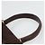 BALLY Bolsa de mão acolchoada de camurça marrom escuro ouro Auth BA1446 Dourado Castanho escuro - vista 8