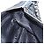 CHANEL Borsa a Spalla Choco Bar con Catena Nylon Nero Argento CC Auth 118385 - vista 18