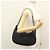 CHANEL Borsa a Spalla Choco Bar con Catena Nylon Nero Argento CC Auth 118385 - vista 23