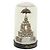 LOUIS VUITTON Trunk Tower Eiffel Tower Snow Globe Clear N99229 LV Auth yk7020S
