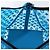 LOUIS VUITTON Borsa Keepall Triangle 50 Boston in rete blu turchese M45048 42050S - vista 22