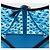 LOUIS VUITTON Borsa Keepall Triangle 50 Boston in rete blu turchese M45048 42050S - vista 23