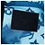 LOUIS VUITTON Borsa Keepall Triangle 50 Boston in rete blu turchese M45048 42050S - vista 24