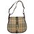 Autre Marque Borsa a Spalla Burberrys Nova Check in Tela Beige Oro Auth 117545 D'oro - vista 2