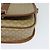 Céline Borsa a spalla in tela Macadam CELINE PVC beige oro Auth 118209 D'oro - vista 11