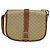 Céline Borsa a spalla in tela Macadam CELINE PVC beige oro Auth 118209 D'oro - vista 2