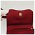 Borsa a Spalla CHANEL Seta Rossa CC Auth bs24300 Rosso - vista 14
